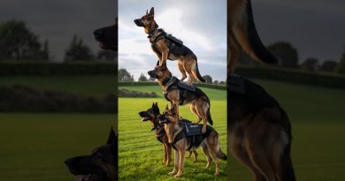 Skilled K9 Police Training in Action 🐕‍🦺👮 | Elite Obedience & Tactical Skills